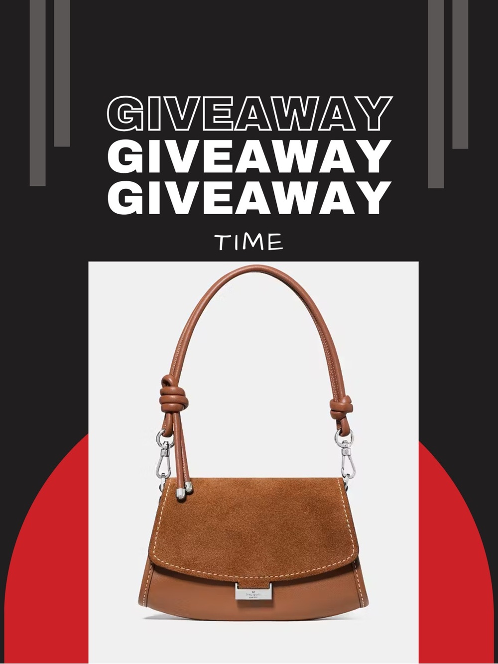 •September Giveaway• Kate Spade Suede Mini Crossbody Bag MSRP $339 - Picture 1 of 5